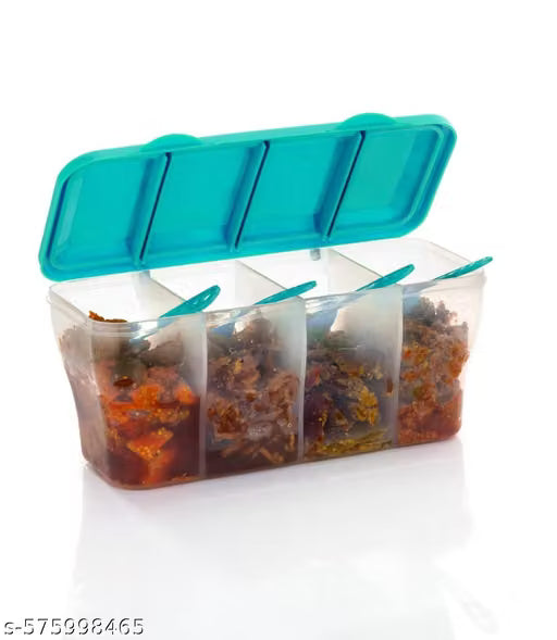 Premium Multipurpose 4 in 1 food storage container (pack of 2)