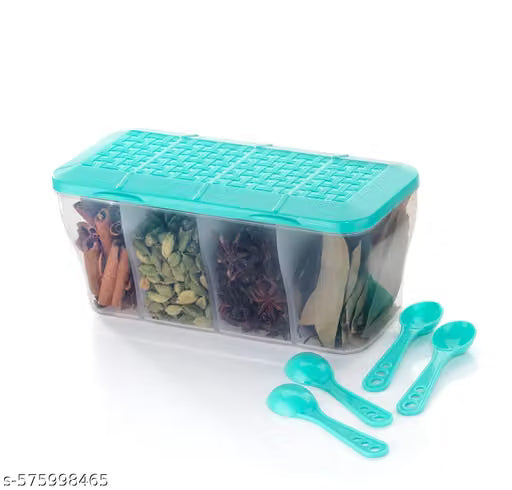 Premium Multipurpose 4 in 1 food storage container (pack of 2)